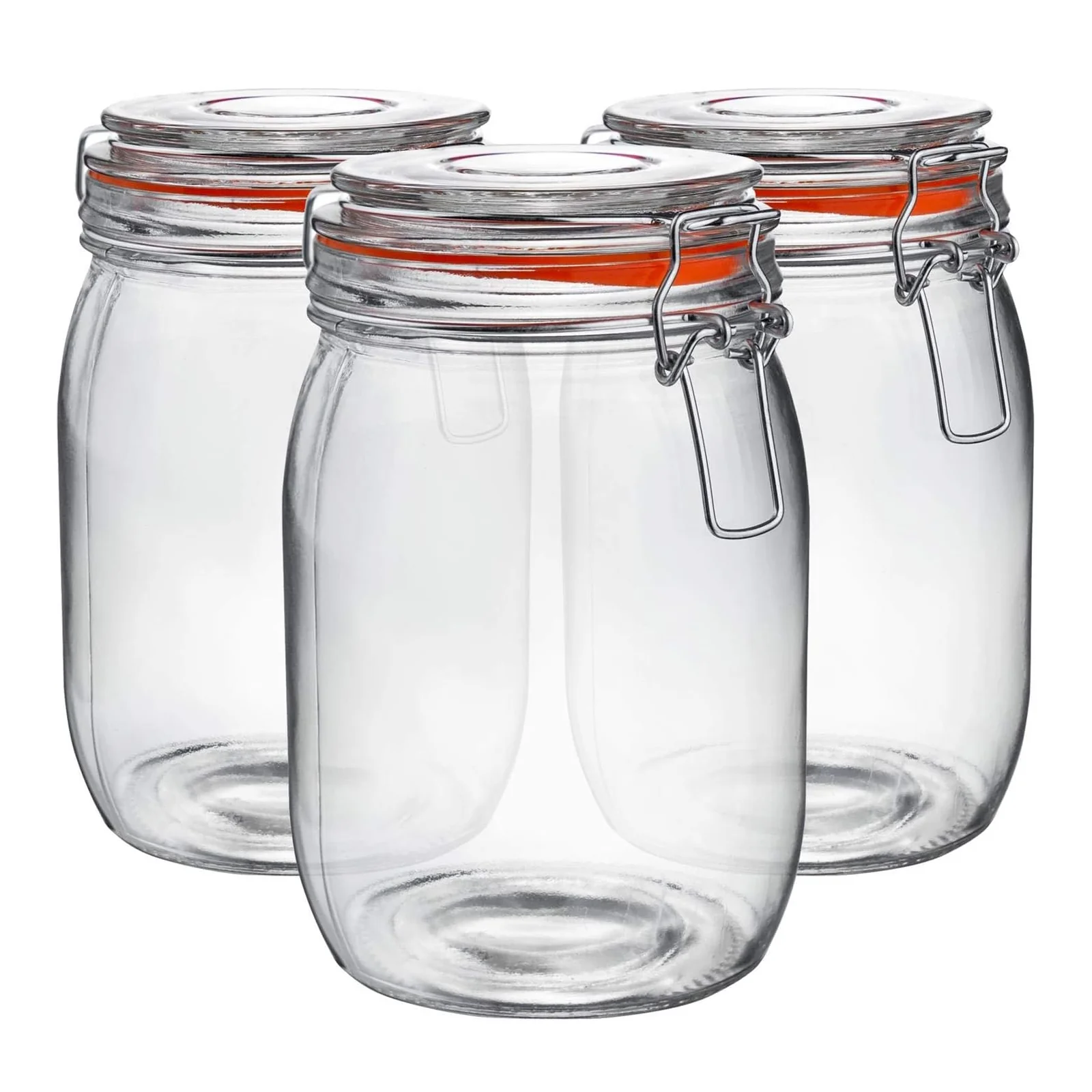 Kitchen Clip Top Glass Jars